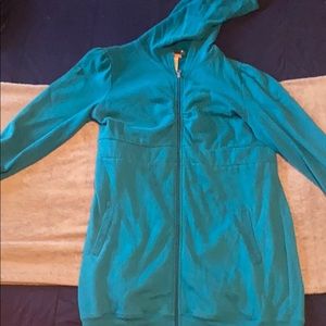 Sweater jacket dress